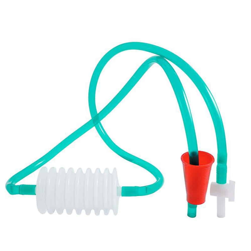 Furtun cu pompă manuală pentru transfer lichide, 200 cm