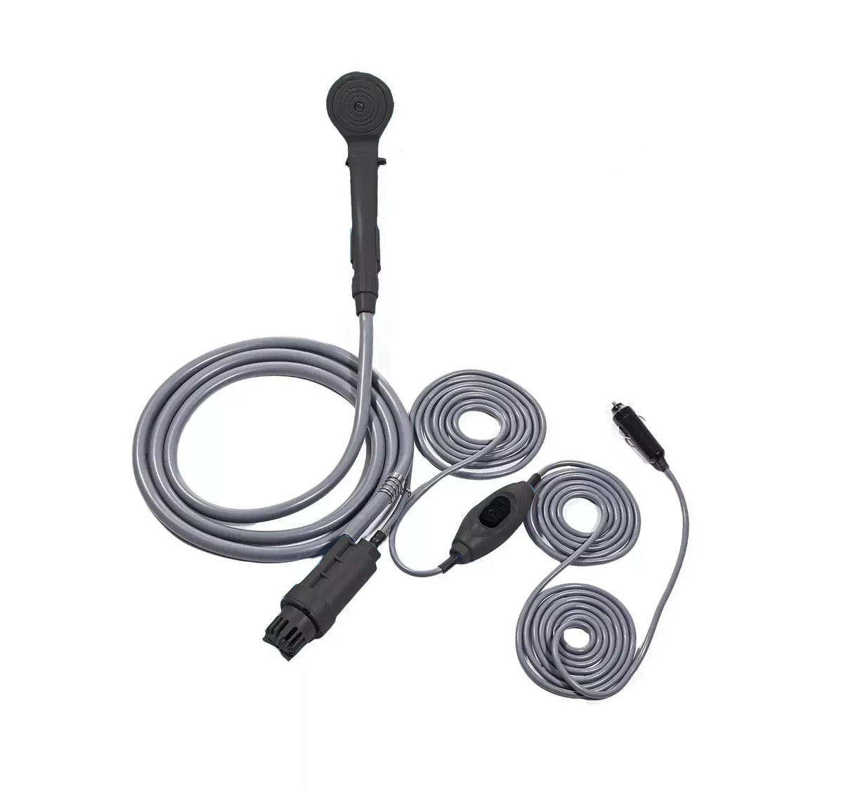 Doccia Portatile da Campeggio 12V con Pompa a Immersione