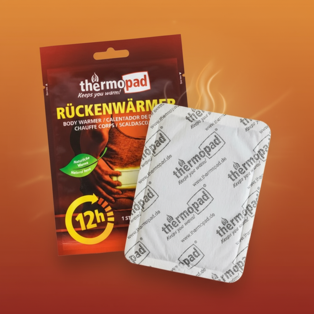 Cuscinetto autoriscaldante fino a 12 ore