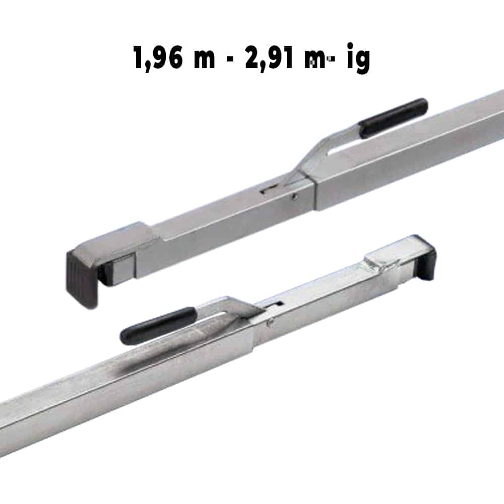 Barra de Fixação para Carga – Ajustável de 1,96 a 2,91 m