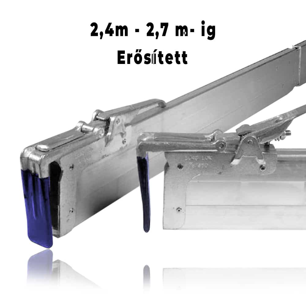 Barra de sujeción lateral ajustable para camión 2,4-2,7 m