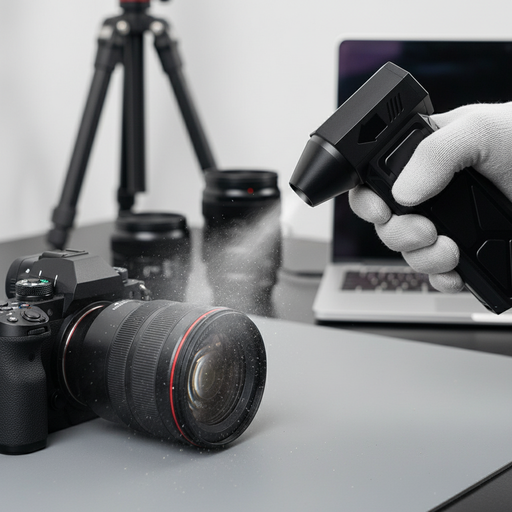 Mini bezdrátový vzduchový ofukovač – prémiový