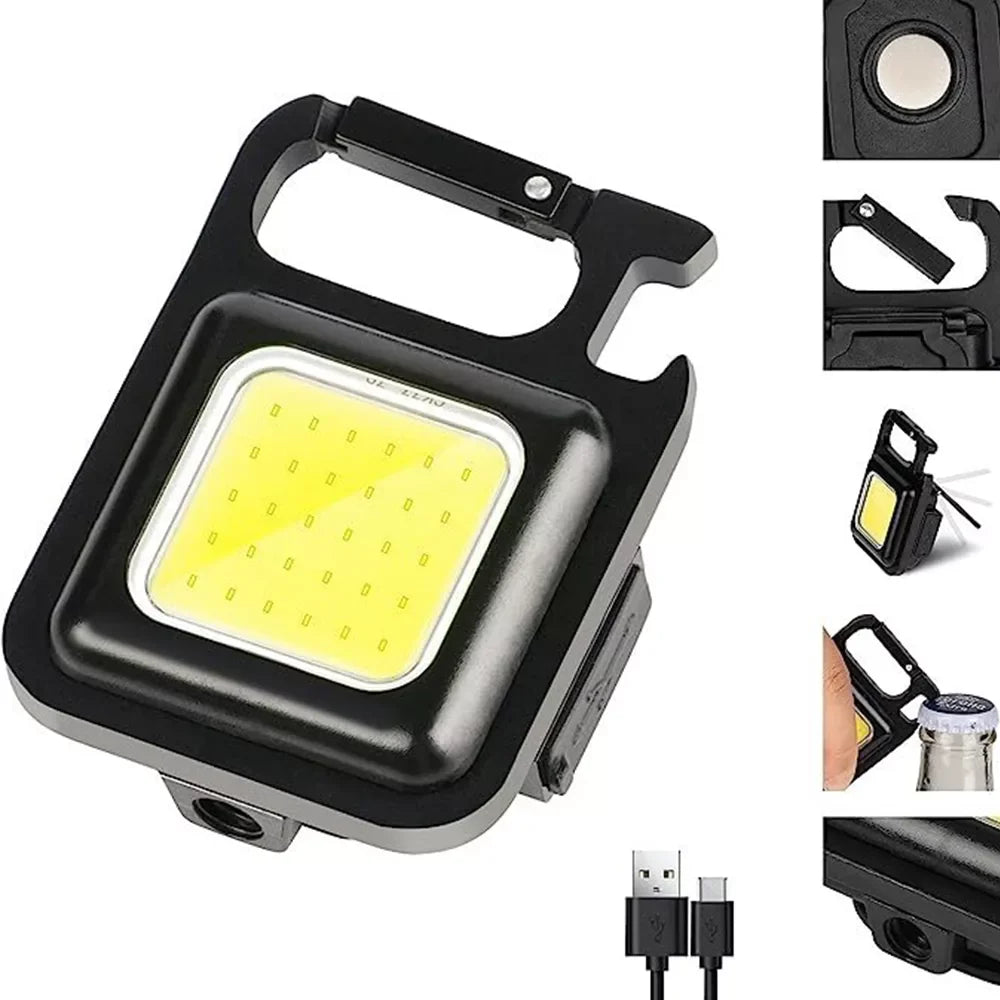 Mini Lanterna COB LED Portátil
