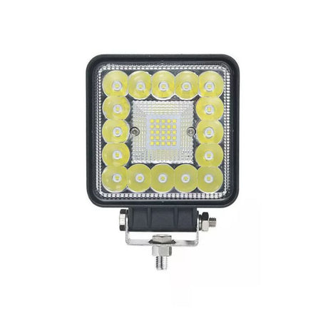 Luz de Trabalho LED Quadrada com Iluminação Combinada 12/24V