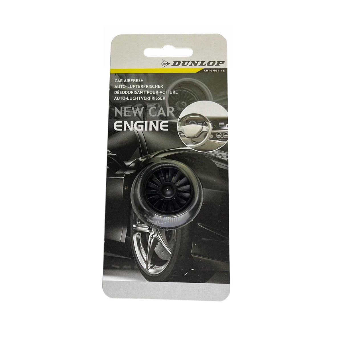 Dunlop Turbo Design osviežovač vzduchu do auta – 4 vône