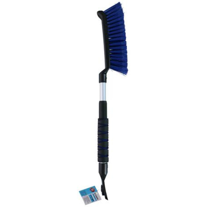 Teleskopischer Eiskratzer und Schneebürste 58–72 cm – Blau