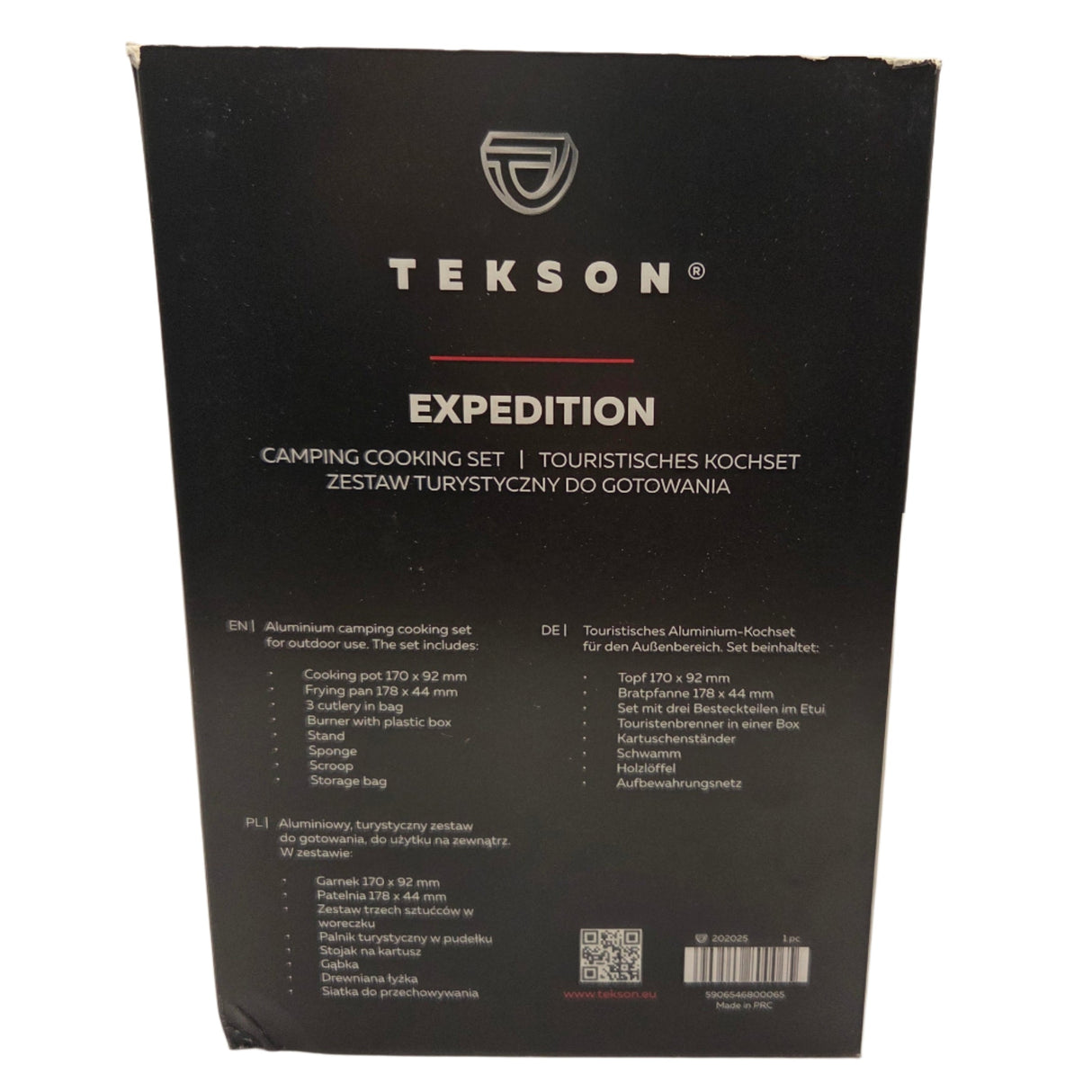 Къмпинг готварски комплект Tekson Expedition