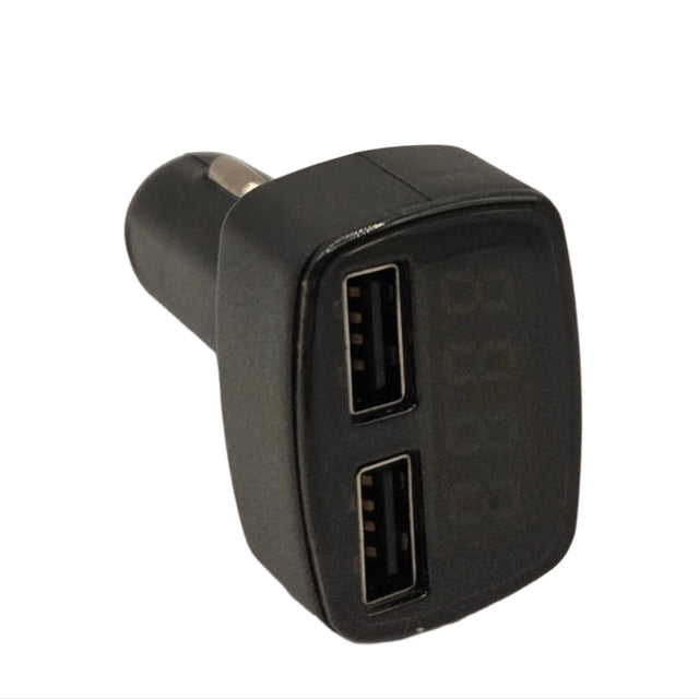 Autonabíječka s voltmetrem, teploměrem a 2× USB 3,1A