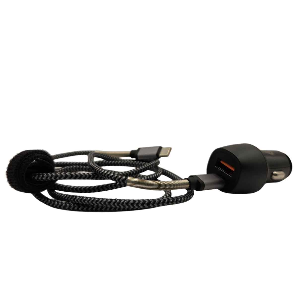 USB Car Charger with Type-C Fast Charging