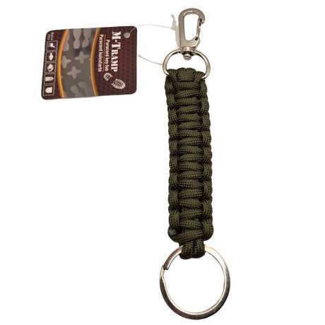 Chaveiro Paracord Verde Outdoor