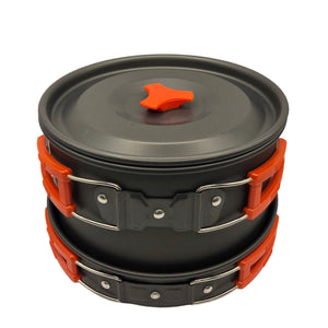 Къмпинг готварски комплект TRIP, 9 части