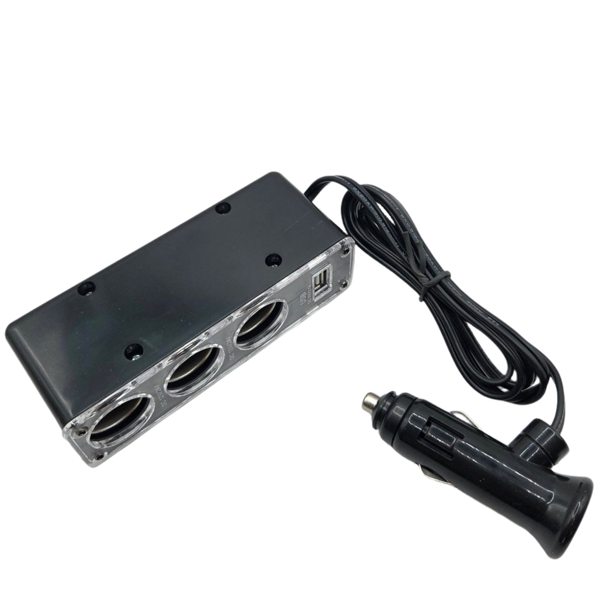 Lampa Kfz-Mehrfachverteiler mit 3 Steckdosen & USB-Port