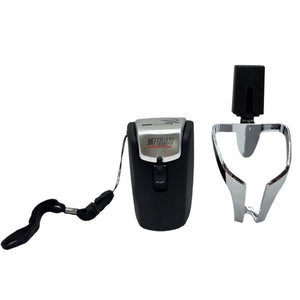 Сив автомобилен пепелник за въздуховод Lampa