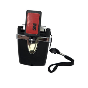 Сив автомобилен пепелник за въздуховод Lampa