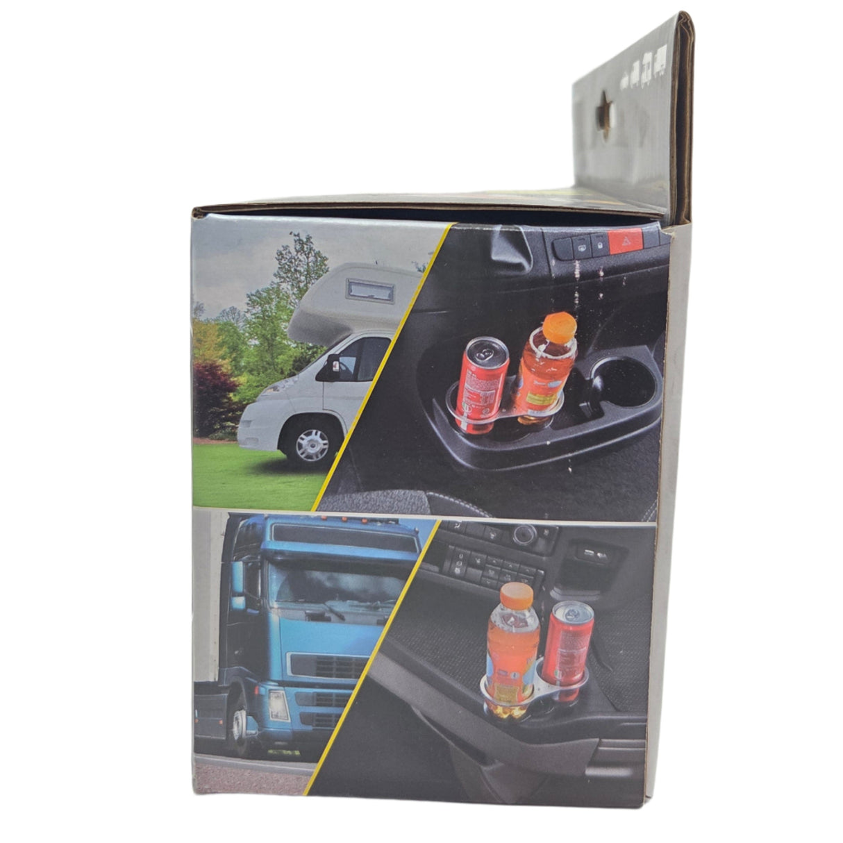 Suporte Duplo para Copos Lampa – Praticidade e Organização para o Seu Carro