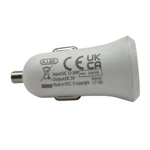 Încărcător auto cu ieșiri USB-A și Type-C, 5V, 3A, compatibil 12/24V
