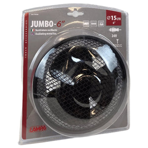 24V Μεταλλικός Ανεμιστήρας Οχημάτων 15 cm με Οσκιλλιακή Λειτουργία