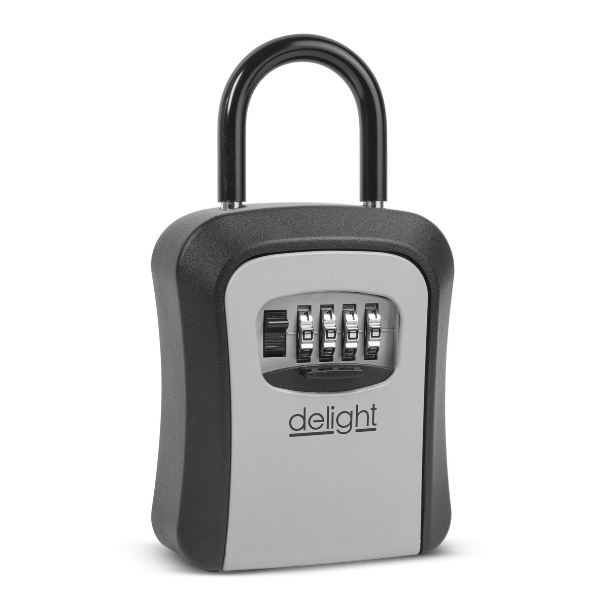 Key Safe with Lockable Shackle – Metal, 17x9.5x4cm