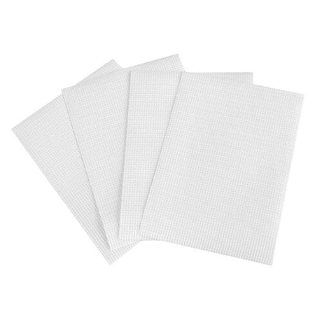 Kit de patchs adhésifs transparents pour bâche – Lot de 4