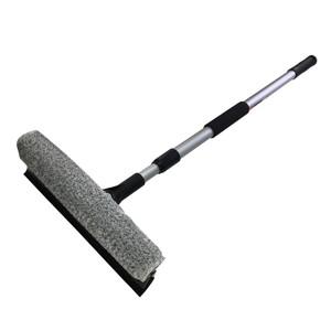 Racletă pentru geamuri cu cap telescopic flexibil, 25 cm