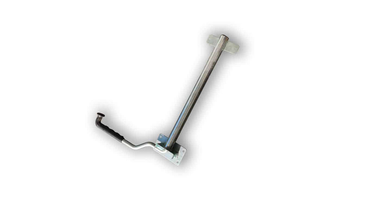 Butée de porte à ressort extensible – Grand modèle, finition galvanisée