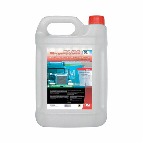 Shampoo concentré 5L pour prélavage auto et nettoyage de bâches