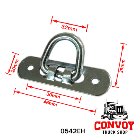 Alça Metálica Dobrável para Lona – Diversos Tamanhos