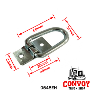 Alça Articulada para Lona de Caminhão – Vários Tamanhos