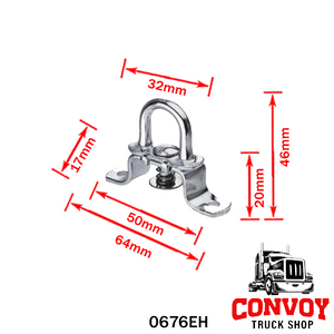 Alça Giratória para Lona 17mm