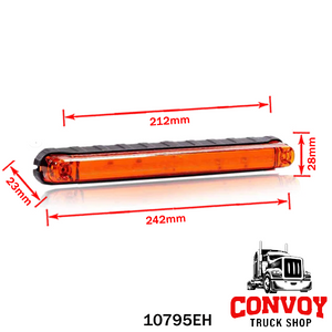 LED poziční světlo dlouhé 242 mm