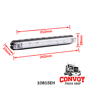 LED poziční světlo dlouhé 242 mm