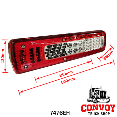 LED zadné svetlo Vignal LC9 pre Volvo FH16 (od 2013), ľavé