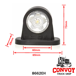 LED-Gumibreiteanzeige mit Sternmuster für 12/24V Fahrzeuge