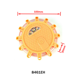 Lumină de siguranță LED portabilă cu funcție de avertizare, galbenă