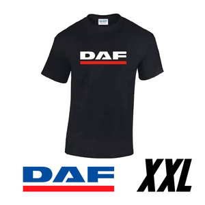 T-shirt DAF 100% Algodão – Preto