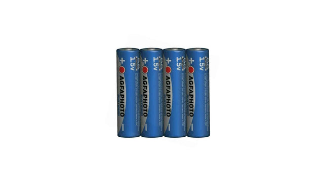 AgfaPhoto AA Alkaline Batteries, 4-Pack