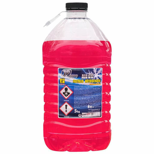 Lichid de răcire antigel JP Auto ALU G12, roz, -35°C, 5 kg