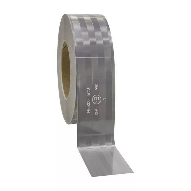 Reflektierendes Aluminiumband, 5 cm breit, E-gekennzeichnet