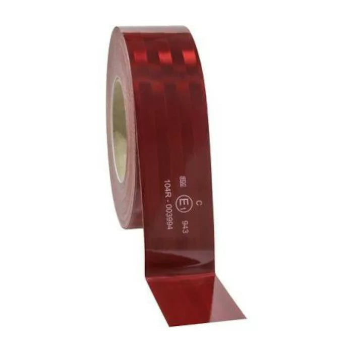 Reflektierendes Aluminiumband, 5 cm breit, E-gekennzeichnet