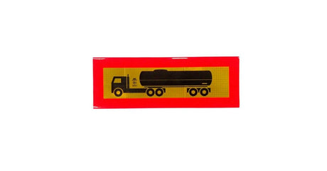 Reflective Sticker with Framed Vehicle Symbol