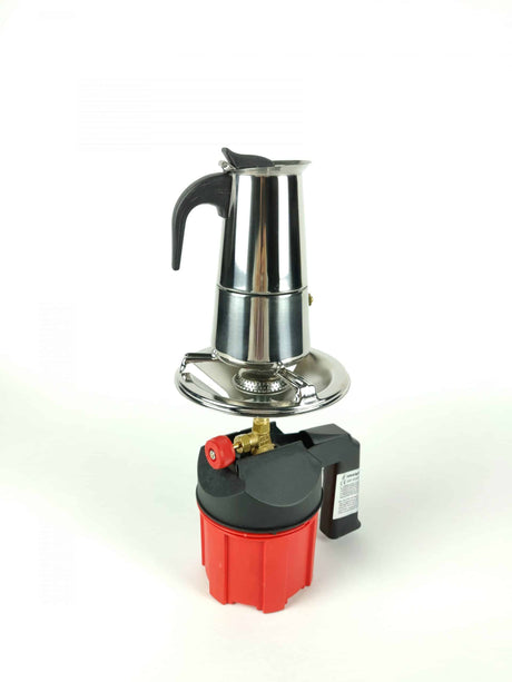 Camping Gas Stove for 190g Gas Cartridge, Plastic Body