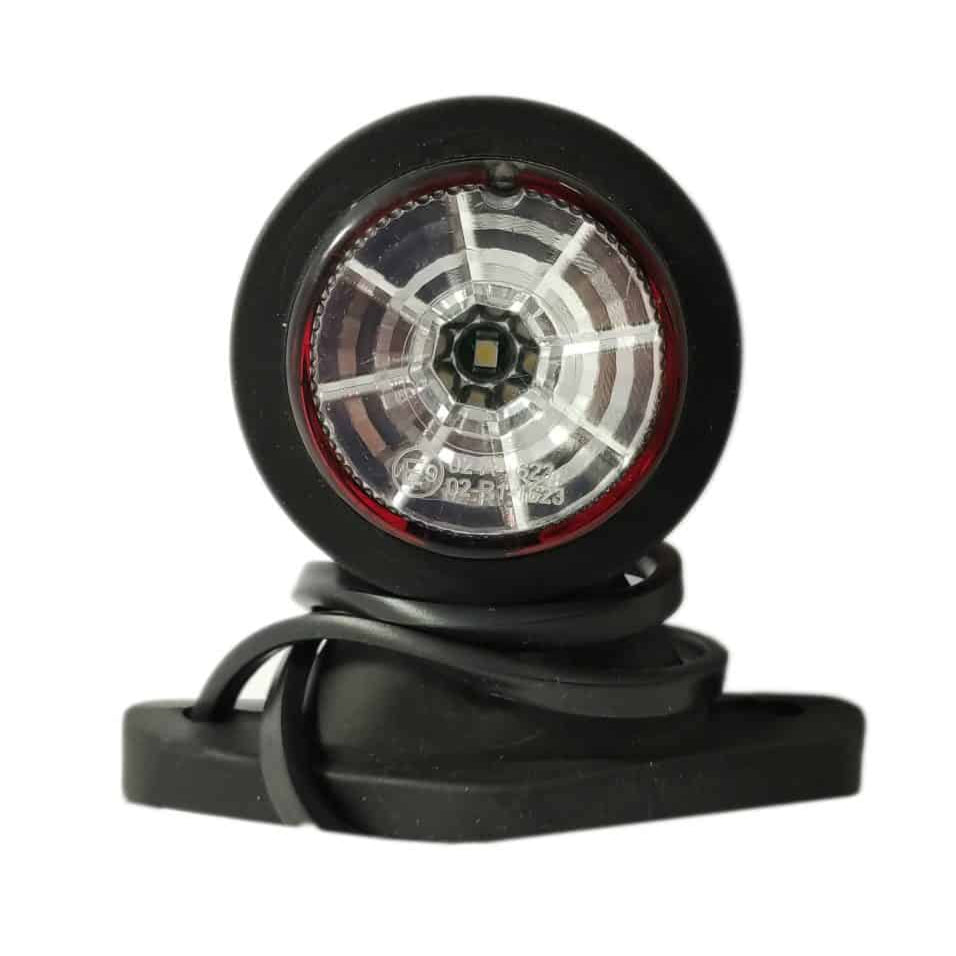 LED-Breitennleuchte mit Mikroprismen und Omega-Form – für Lkw, Anhänger und Landmaschinen