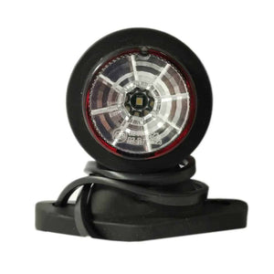 LED-Breitennleuchte mit Mikroprismen und Omega-Form – für Lkw, Anhänger und Landmaschinen