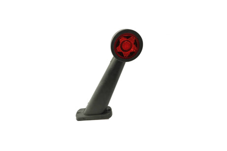 Luz de Posição Lateral em Borracha com LED Estrela – Braço Reto, Grande