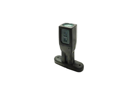 LED šírková gumená lampa s rovným ramenom, 3-farebná, 24V