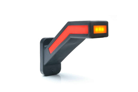 Lampă de poziție din cauciuc cu braț lung, LED, pentru semnalizarea lățimii vehiculului