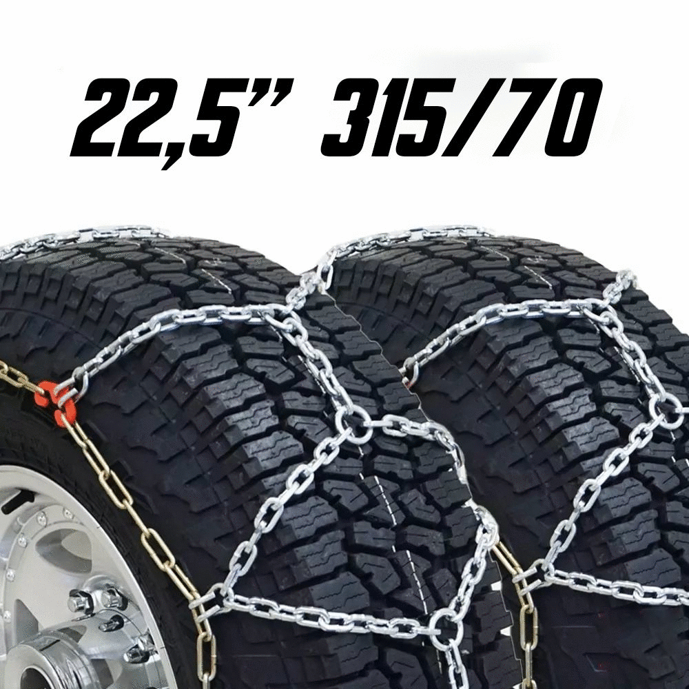 SnowTraveller 3 Lkw Schneeketten 310D – Für 315/70 R22,5 Reifen