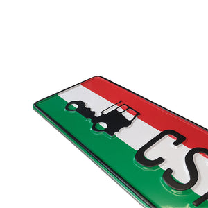 Targa Nome Personalizzata in Alluminio