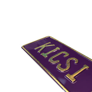 Targa Nome Personalizzata in Alluminio