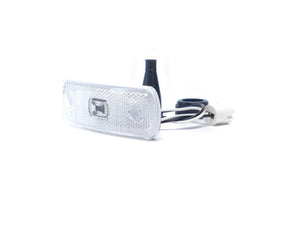 LED obrysové světlo, zaoblené, bílé